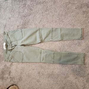 Hollister Green Skinny Jeans